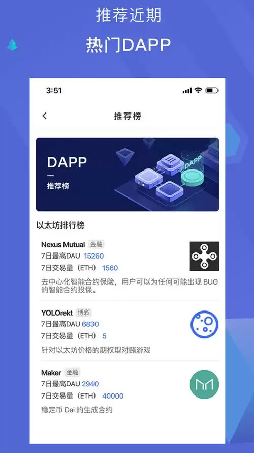 区块律动app界面展示