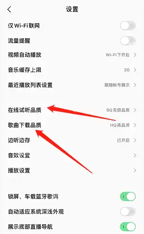 QQ音乐Hi-Res音质在哪设置