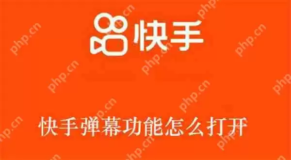 快手弹幕功能怎么打开