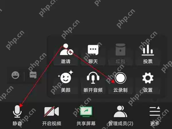 腾讯会议录屏声音怎么录制