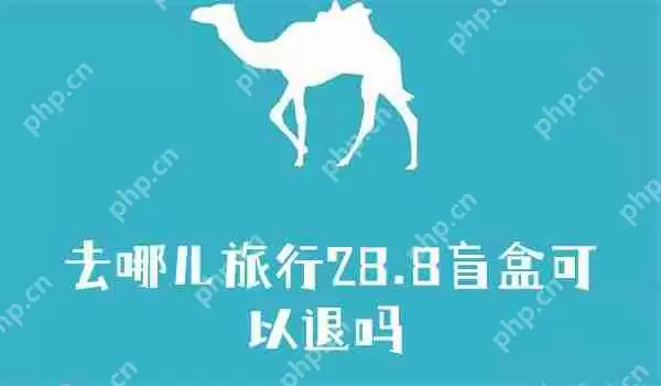 去哪儿旅行28.8盲盒可以退吗