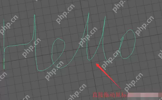 maya如何使用铅笔曲线工具画线条？使用铅笔曲线工具画线条方法分享