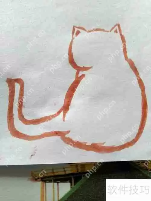 网红橘猫水粉画教程：一步一步教你画出可爱猫咪