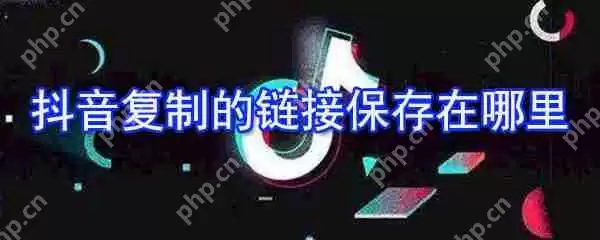 抖音复制的链接在哪_抖音复制的链接位置介绍