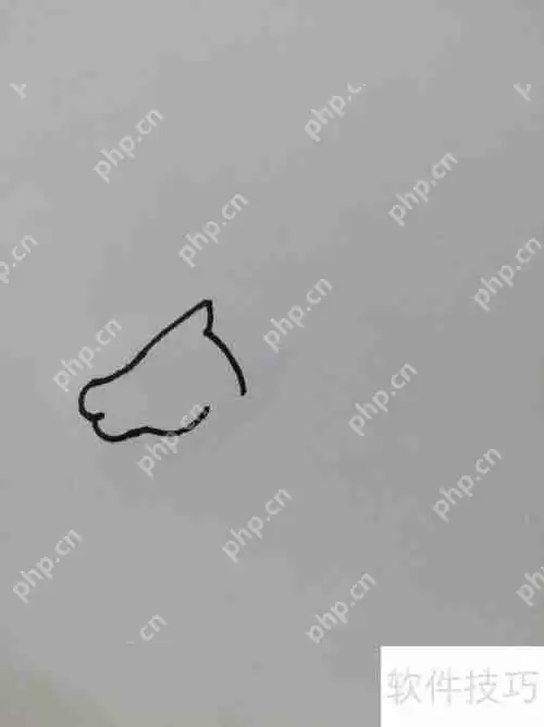 木马简笔画教程：一步步教你画出可爱的木马