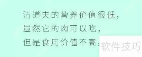 你了解清道夫的利用价值吗？