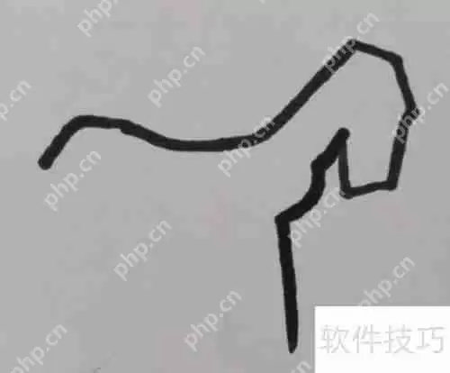 简笔画木马的画法教程