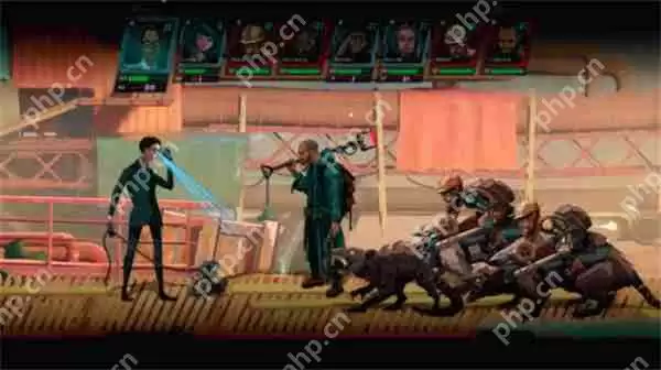 赛博朋克风《黄昏特工小队》即将上线 回合制地牢探索