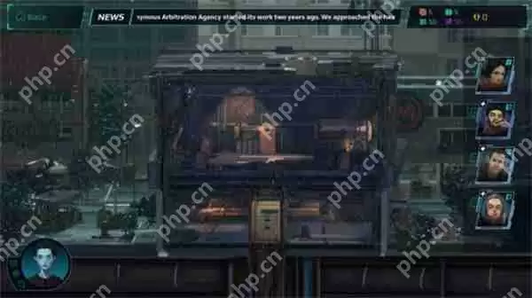 赛博朋克风《黄昏特工小队》即将上线 回合制地牢探索