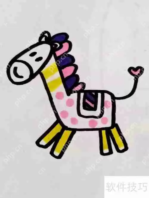 学会画小木马:简单步骤指南