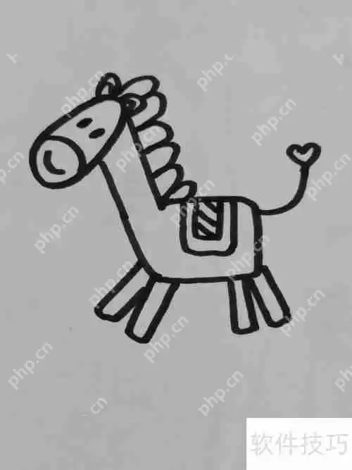学会画小木马:简单步骤指南