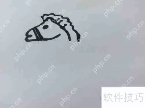 小木马简笔画教程:轻松学会绘制可爱小木马