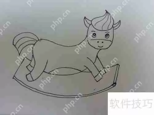 简笔画木马：一步一步教你画出可爱的木马玩具