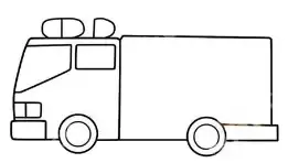QQ画图红包怎么画消防车 QQ画图红包消防车画法一览 