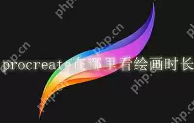 procreate在哪里看绘画时长