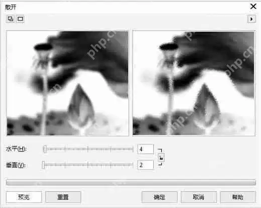 CorelDRAW怎么给图片添加水墨效果