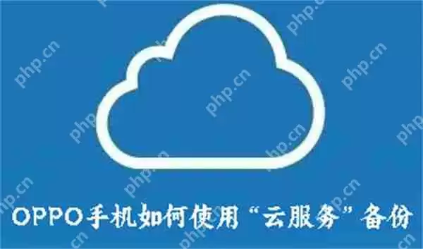 OPPO手机如何使用“云服务”备份