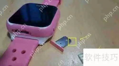 乐视Kido儿童手表SIM卡安装教程