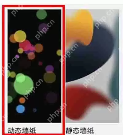 iphone13动态壁纸怎么设置