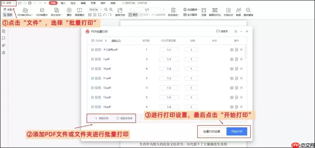 如何批量打印pdf文件？教你4种打印方法！