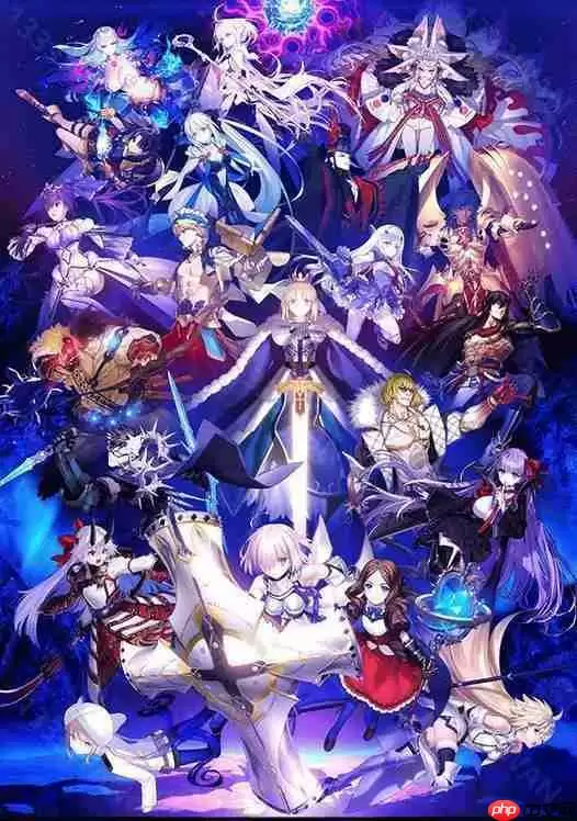 《Fate/Grand Order》日服公开「第 2 部 终章」主视觉图 预定 2025 年冬季开幕
