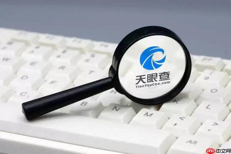 天眼查怎么查询个人征信报告 个人信用报告查询指南