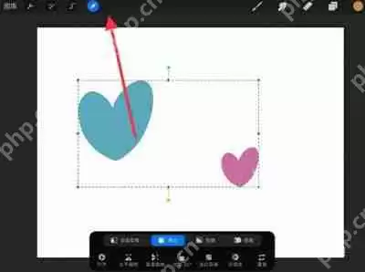 Procreate怎么多选图层