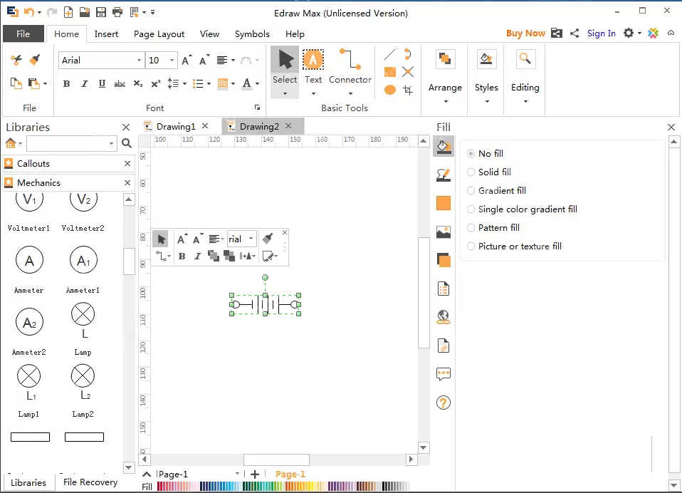 亿图流程图怎么制作软件绘制电池组图形？制作软件绘制电池组图形步骤分享