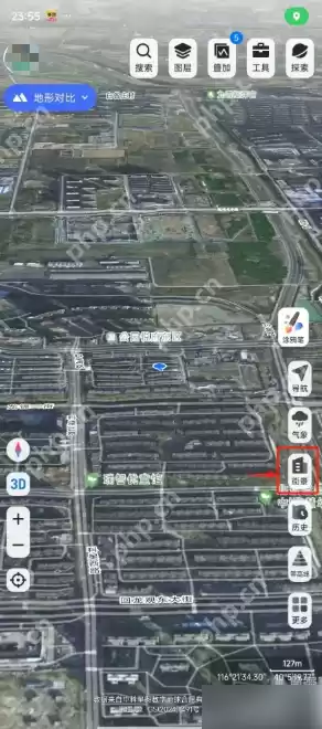 新知卫星地图怎么看街景 新知卫星地图查看街景全景方法