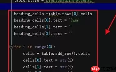 pycharm如何实现创建表格?pycharm实现创建表格的方法
