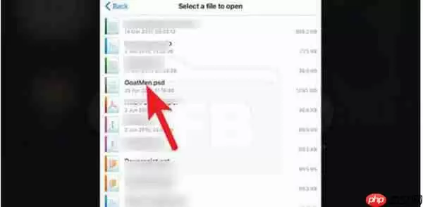 procreate怎么导入psd文件