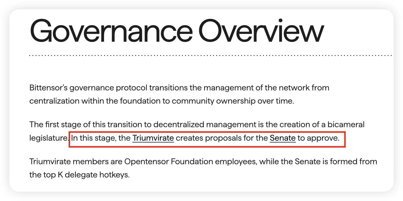 Bittensor治理结构图2