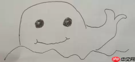 QQ画图红包怎么画鲸鱼 QQ画图红包鲸鱼画法一览 