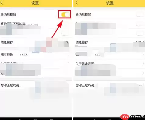 暴走漫画APP如何将消息提醒关掉？官博消息提醒的步骤一览