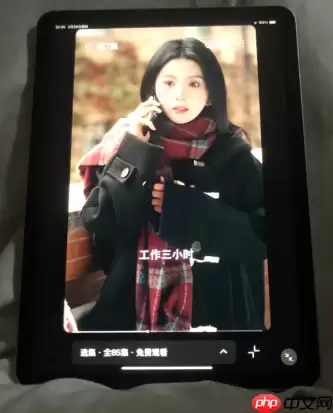 红果在ipad上不能全屏吗 红果短剧ipad不全屏解决方法