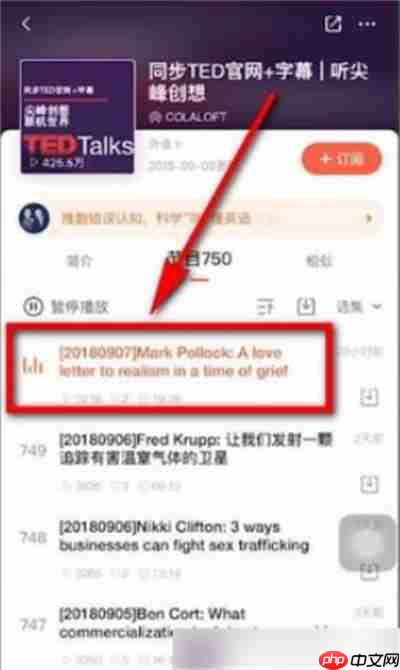 喜马拉雅听书怎么打开字幕