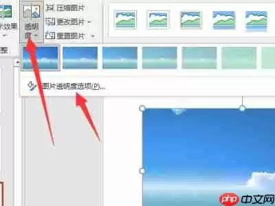 ppt图片虚化透明怎么设置