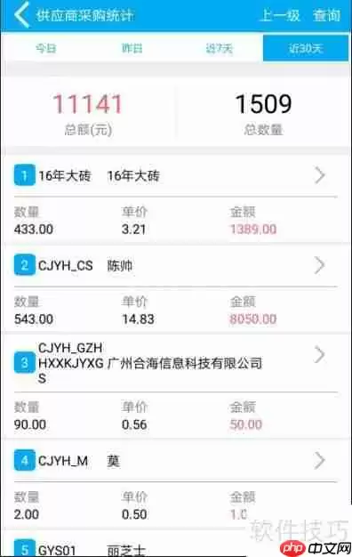 管家婆物联通：手机端供应商采购解决方案