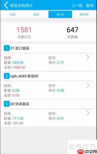 管家婆物联通：实现手机端商品采购管理