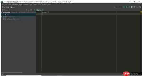 pycharm2021怎么设置深色窗口