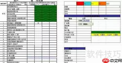 Excel制作ERP沙盘报表连接指南