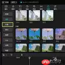 剪映雾蒙蒙的风景滤镜如何调整