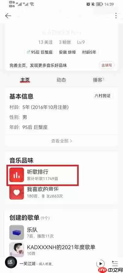 网易云音乐怎么看一首歌听了多少次