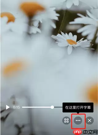 QQ智能视频字幕怎么开启