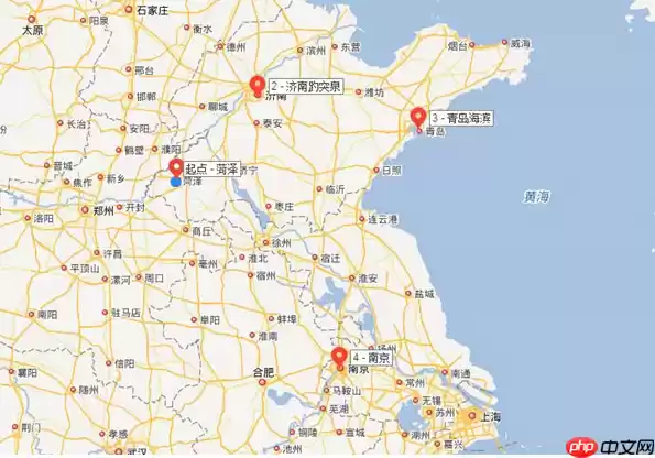 百度地图APP怎么标注旅游路线？标注旅游路线的方法分享