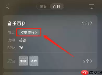 网易云音乐怎么查看曲风?网易云音乐查看曲风方法