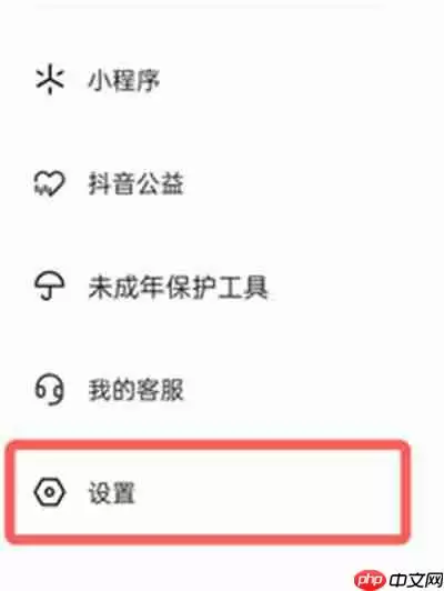 抖音大字简明模式怎么开启