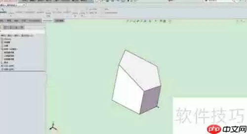 SolidWorks中将实体转换为钣金并展开的方法