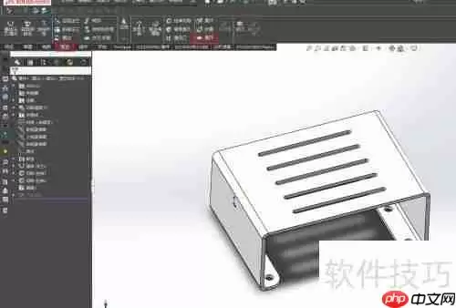 SolidWorks钣金展开下料图教程