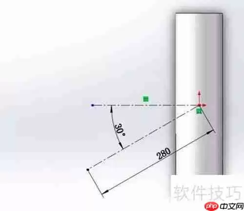 SolidWorks钣金：斜切圆管的制作与展开方法